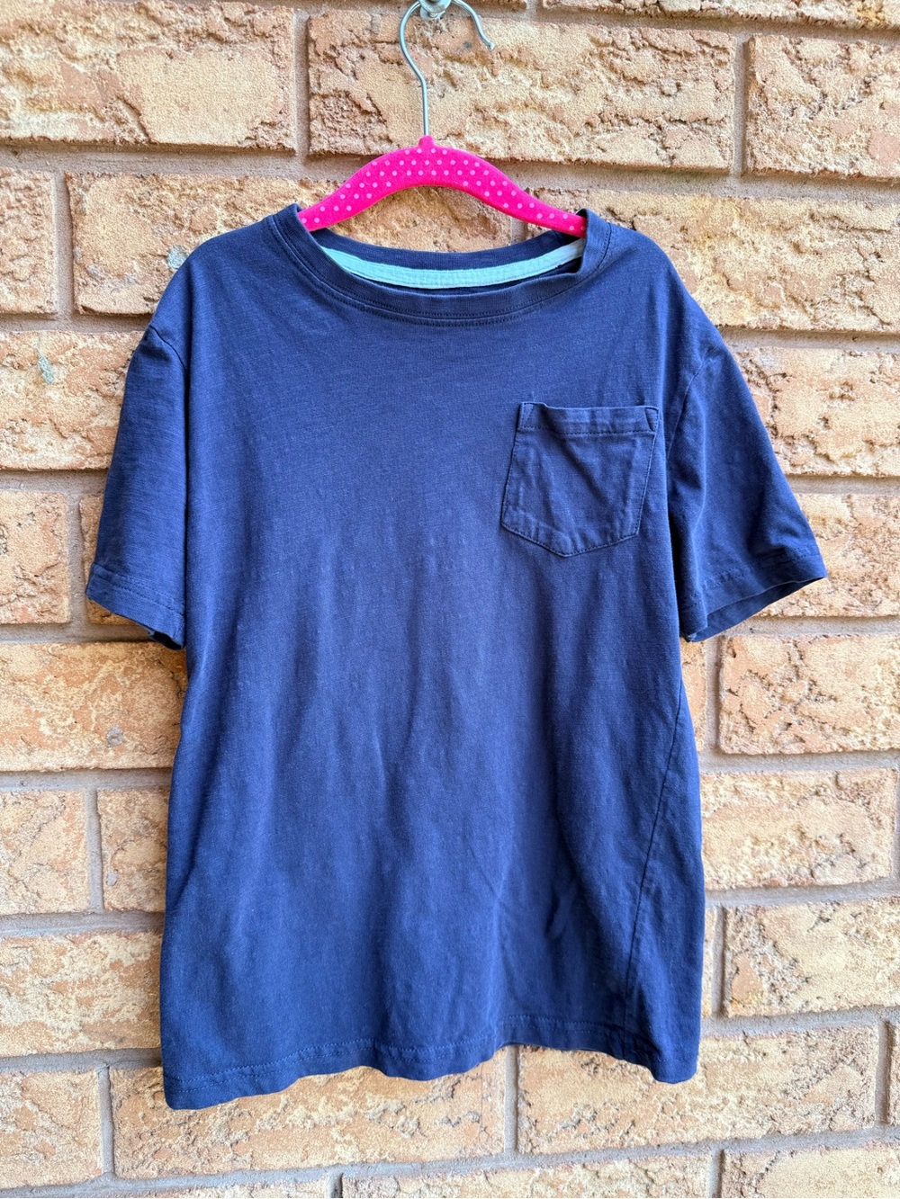 💫10/$25 • George Navy Pocket Tee - Classic Short Sleeve Shirt